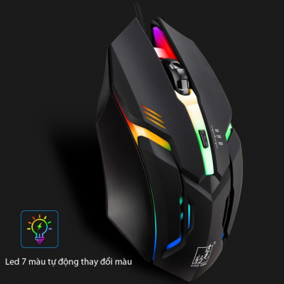 Chuột Gaming Có Dây LED 7